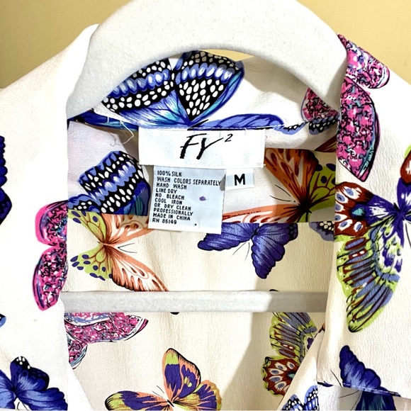 Silk butterfly top - Picture 6 of 6